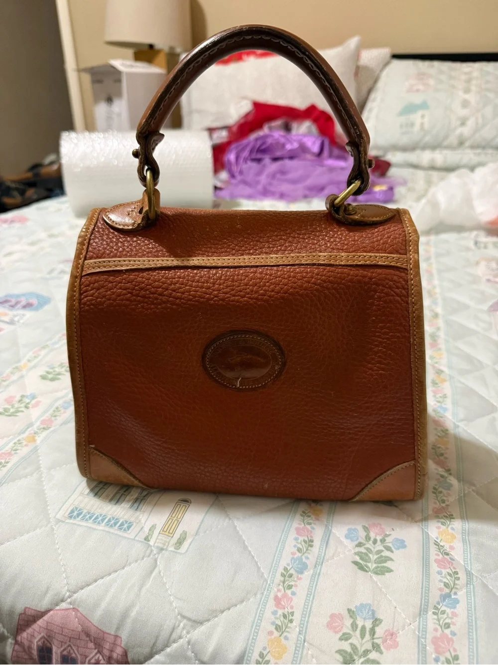 Dooney & Bourke structured leather